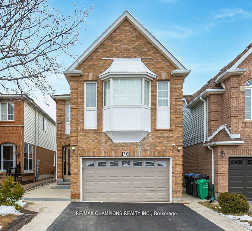 78 Larkspur, Brampton, Ontario L6R 1X2, 4 Bedrooms Bedrooms, ,4 BathroomsBathrooms,Detached,For Sale,Larkspur,W8336904