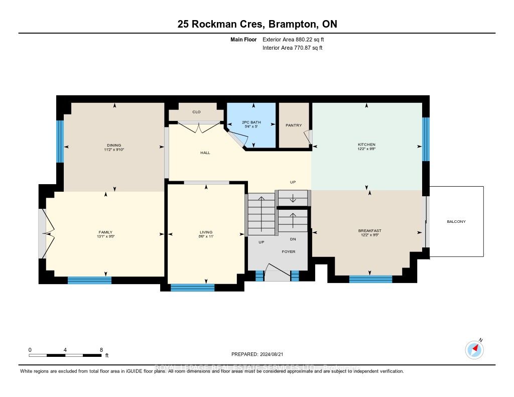 25 Rockman, Brampton, Ontario L7A 4B4, 3 Bedrooms Bedrooms, ,3 BathroomsBathrooms,Att/row/twnhouse,For Sale,Rockman,W9267273