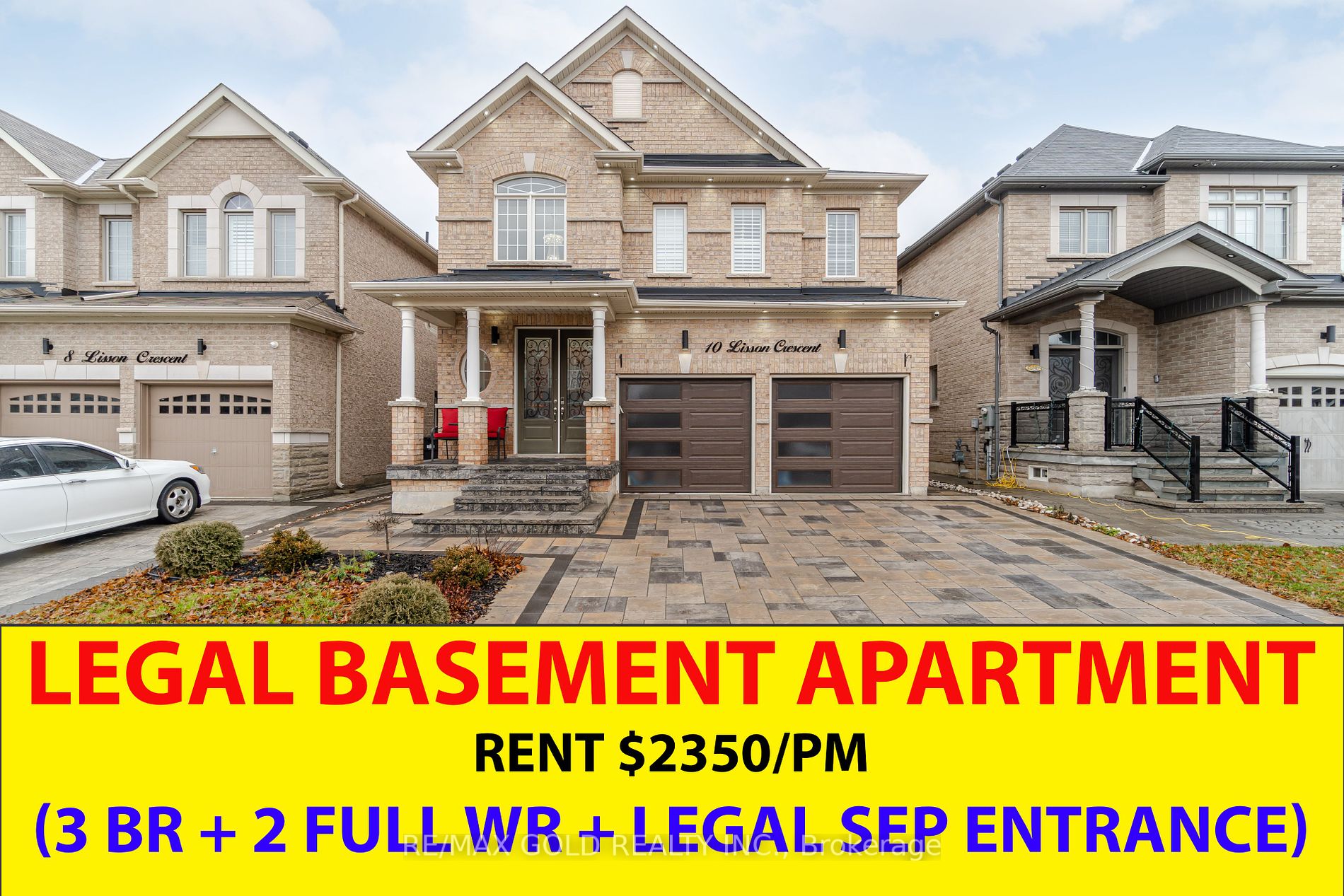 10 Lisson, Brampton, Ontario L6X 5H8, 4 Bedrooms Bedrooms, ,6 BathroomsBathrooms,Detached,For Sale,Lisson,W9295603