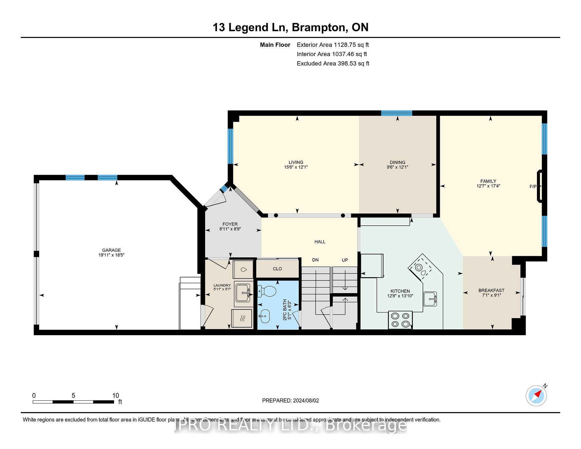 13 Legend, Brampton, Ontario L6X 5B5, 4 Bedrooms Bedrooms, ,5 BathroomsBathrooms,Detached,For Sale,Legend,W9398264