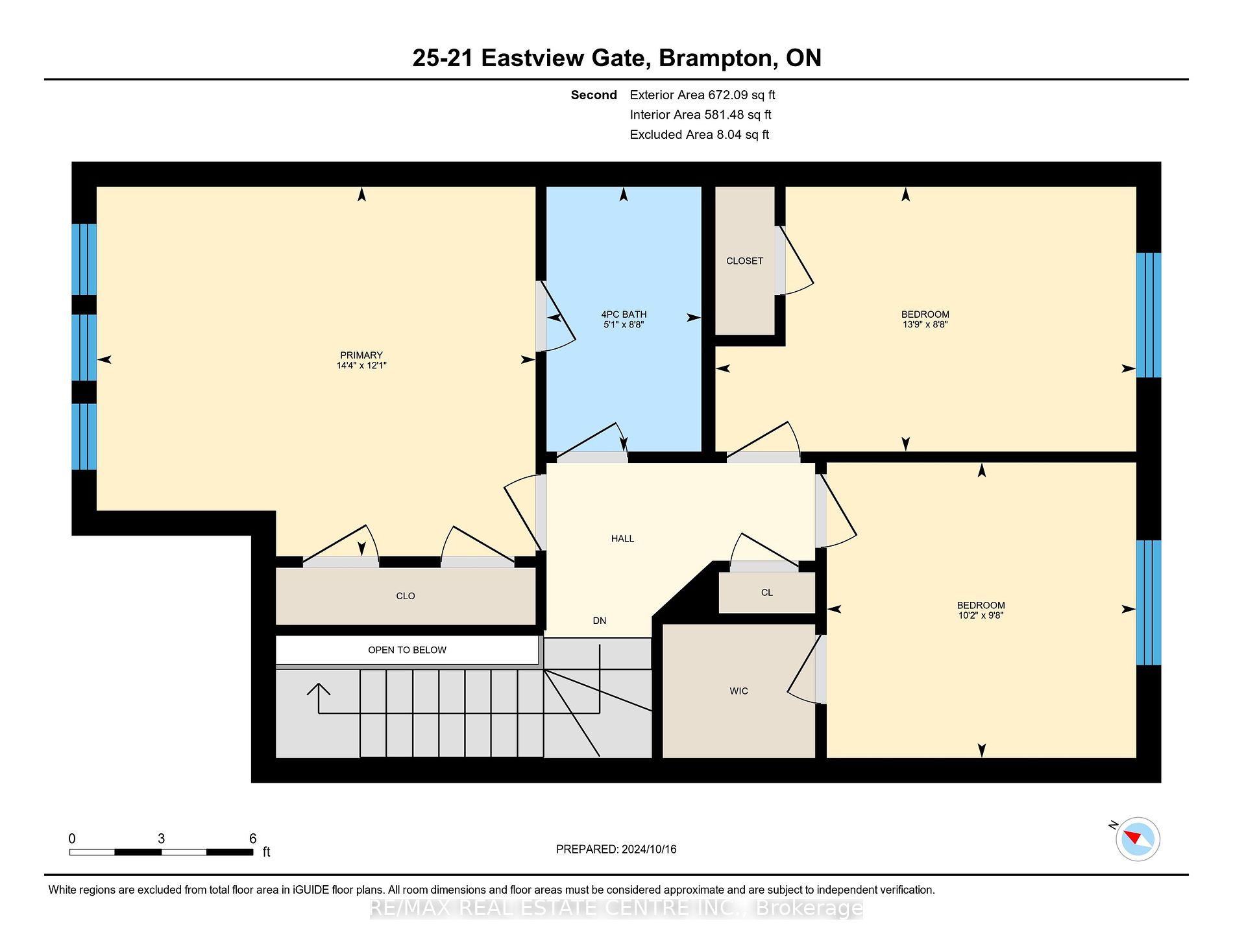 21 Eastview, Brampton, Ontario L6P 1P6, 3 Bedrooms Bedrooms, ,2 BathroomsBathrooms,Att/row/twnhouse,For Sale,Eastview,W9415988