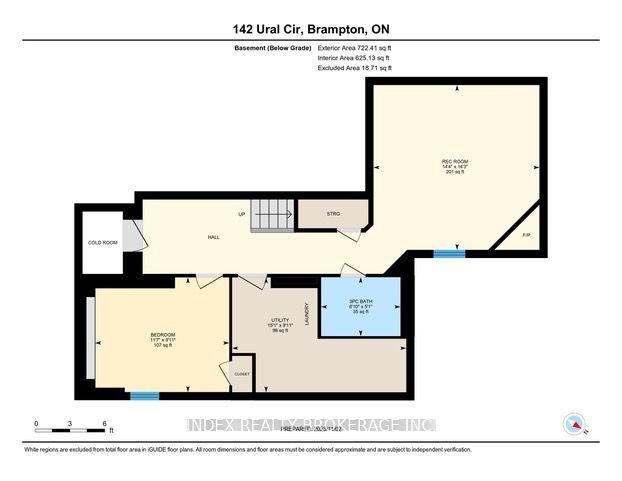 142 Ural, Brampton, Ontario L6R 1H1, 3 Bedrooms Bedrooms, ,3 BathroomsBathrooms,Detached,For Sale,Ural,W9804163